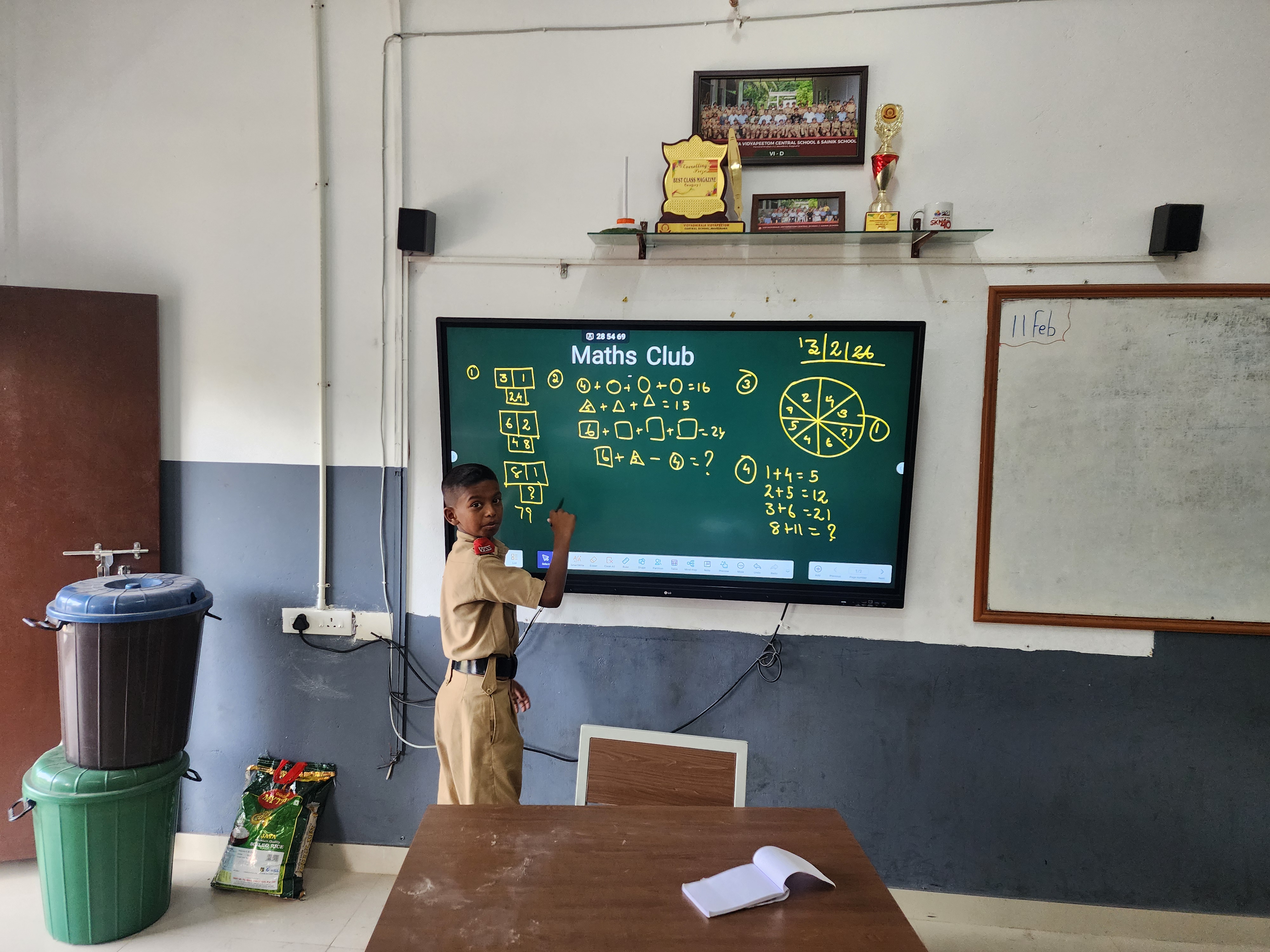 Club Activities — Vidyadhiraja Vidyapeetom Sainik School